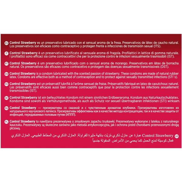 ADAPTA STRAWBERRY CONDOMS 144 UNITS