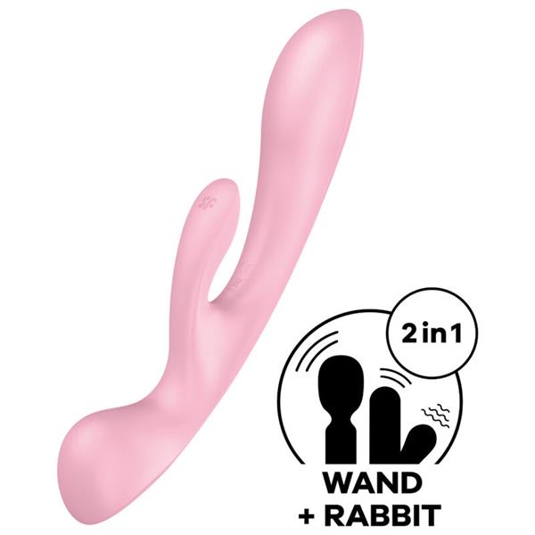TRIPLE OH HYBRID VIBRATION PINK