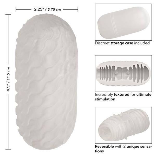 REVERSIBLE RIBBED STROKER