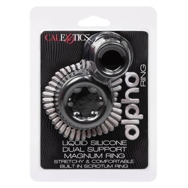 ALPHA DUAL MAGNUM RING BLACK