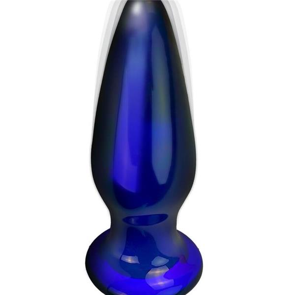 THE SHINING VIBRATING GLAS BUTTPLUG