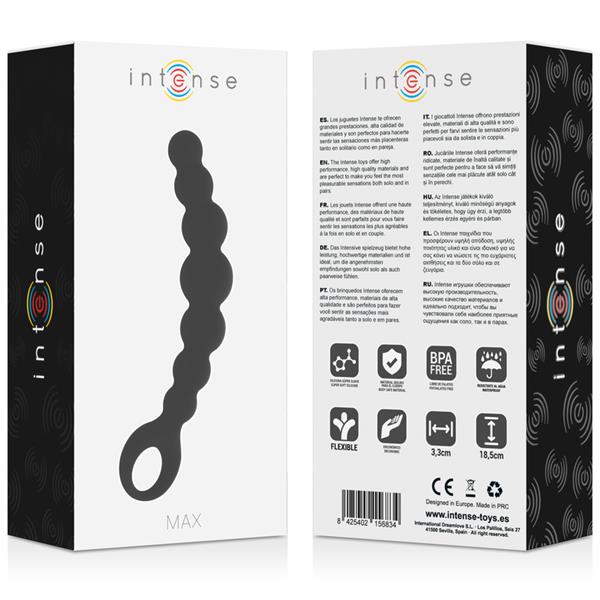 ANAL BEADS MAX BLACK