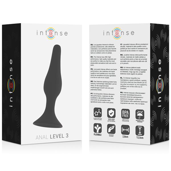 ANAL LEVEL 3 12.5CM BLACK