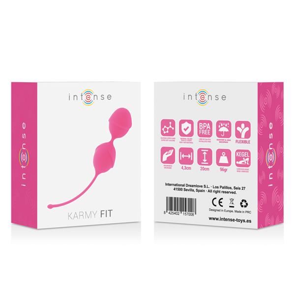 KARMY FIT KEGEL SILIKON FUKSIJA