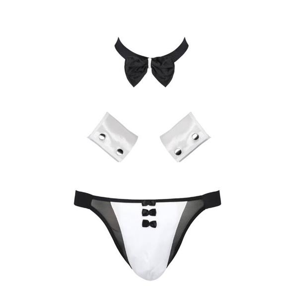 036 SLIP ALFROJO BLACK S/M