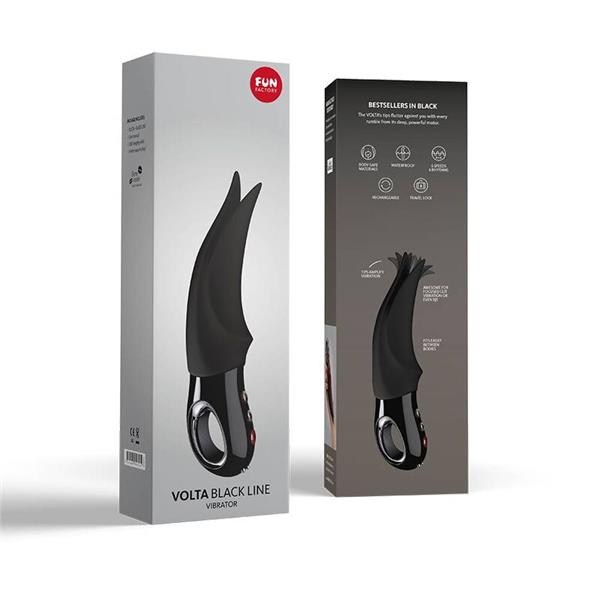 VOLTA KLITORALNI VIBRATOR ČRNA SERIJA