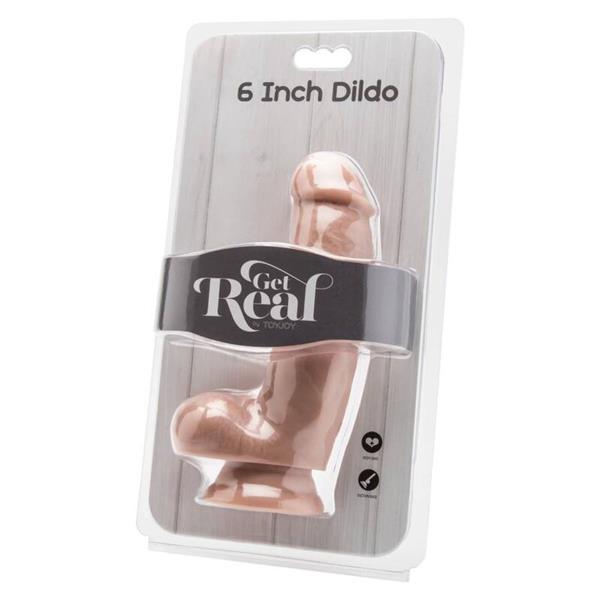 DILDO 12 CM WITH BALLS SKIN