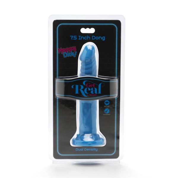 HAPPY DICKS DONG 19 CM BLUE