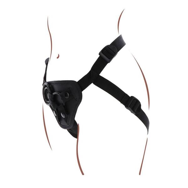 STRAP-ON HARNES ČRNA