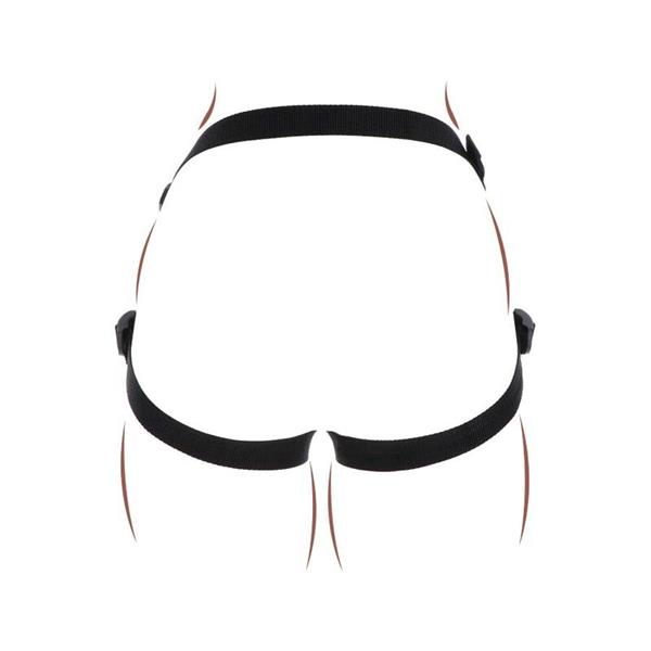 STRAP-ON HARNES ČRNA
