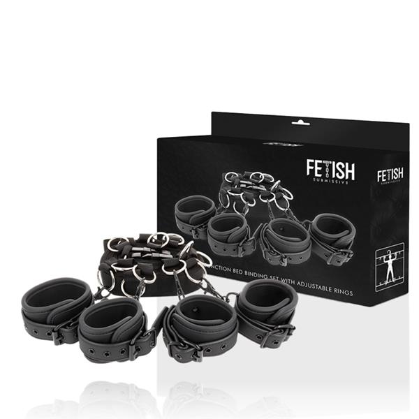LUXURY BED TIES SET WITH NOPRENE LINING