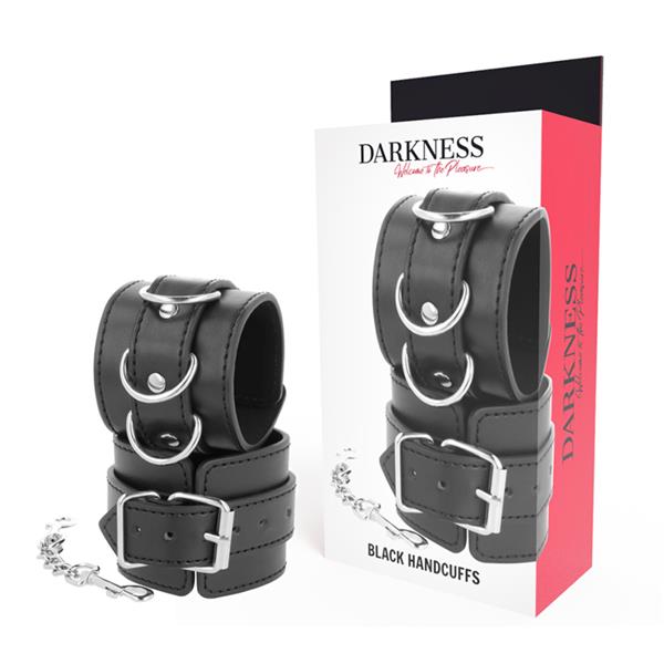 BLACK HANDCUFFS