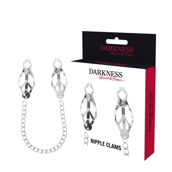 METAL NIPPLE CLAMP WITH CHAIN