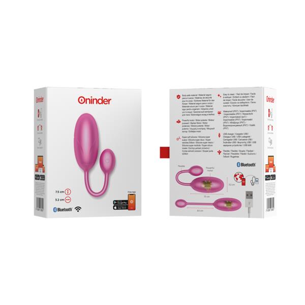TOKYO VIBRATING EGG PINK 7.5 X 3.2 CM FREE APP