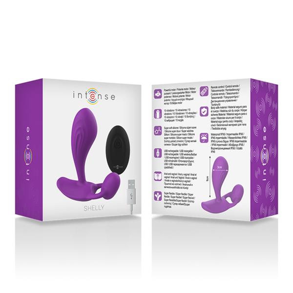 SHELLY PLUG ANAL REMOTE CONTROL PURPLE