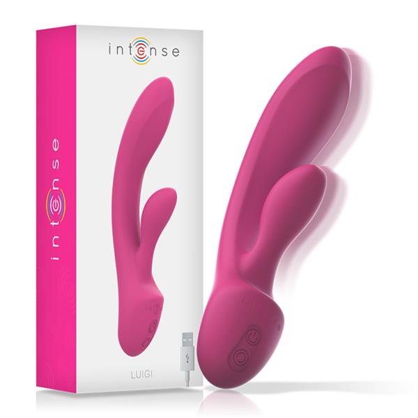LUIGI RABBIT VIBRATOR ROZA LIKVIDNI SILIKON