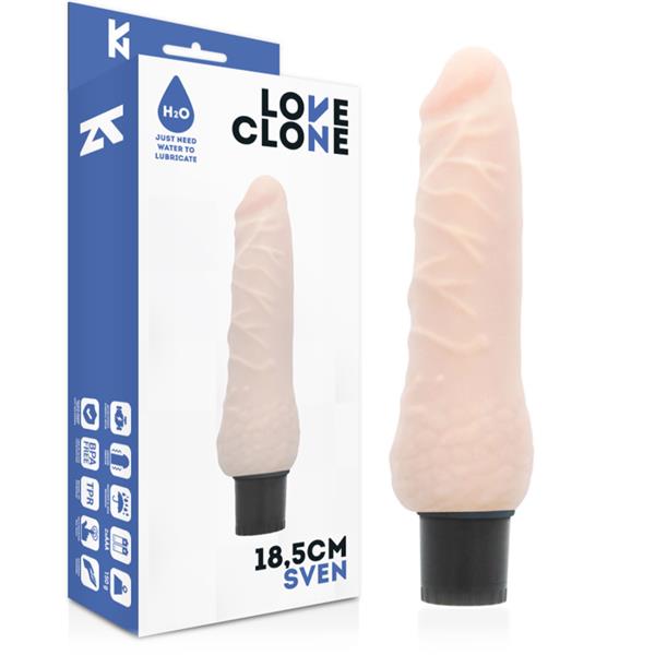 SVEN SELF LUBRICATION VIBRATOR 18.5 CM -O- 3.3 CM