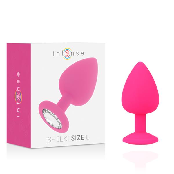 SHELKI L PLUG ANAL FUCHSIA