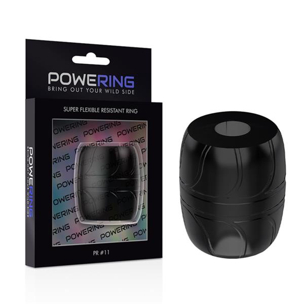 SUPER FLEXIBLE AND RESISTANT PENIS RING 5 CM PR11 BLACK