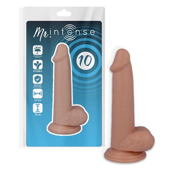 10 REALISTIC COCK 18 CM -O- 3.4 CM