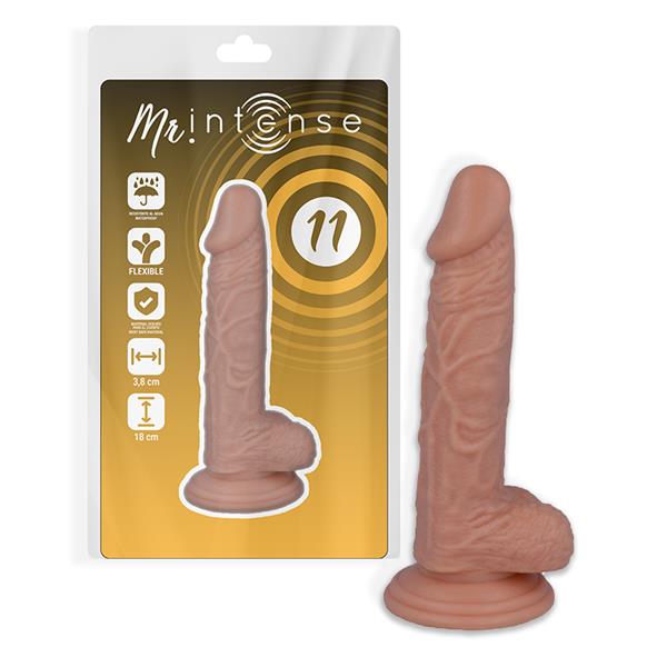 11 REALISTIC COCK 18 CM -O- 3.8 CM