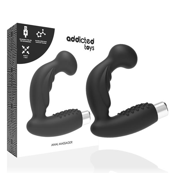 PROSTATSKE VIBRATOR RECHARGEABLE MODEL 3 - ČRNA