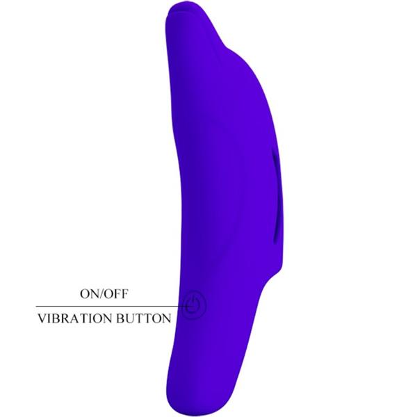 DELPHINI POWERFUL DARK BLUE FINGER STIMULATOR