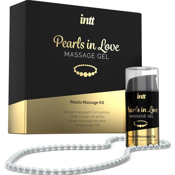 PEARLS IN LOVE WITH PEARL NECKLACE AND SILICONE GEL