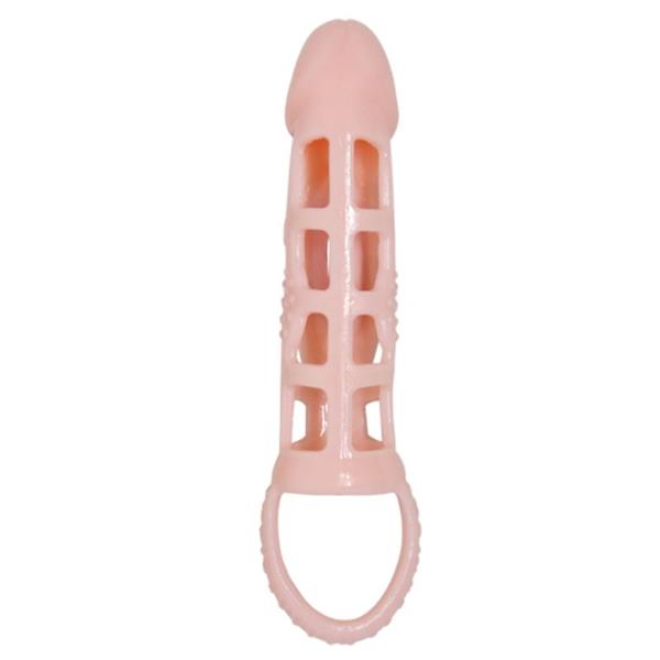 HARRISON PENIS EXTENDER COVER WITH VIBRATION AND STRAP 13.5 CM