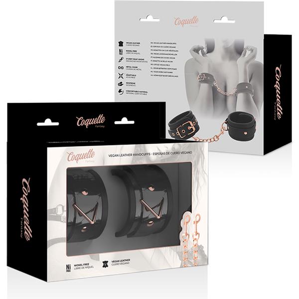 BLACK EDITION PREMIUM HANDCUFFS WITH NEOPRENE LINING