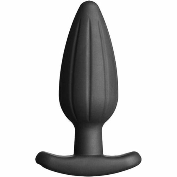 SILICONE BLACK ROCKER BUTT PLUG LARGE