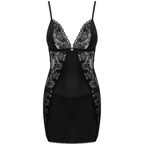 MADERRIS CHEMISE & THONG M/L