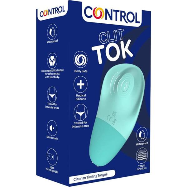 CLIT TOK RECHARGEABLE CLITORIS STIMULATOR TONGUE