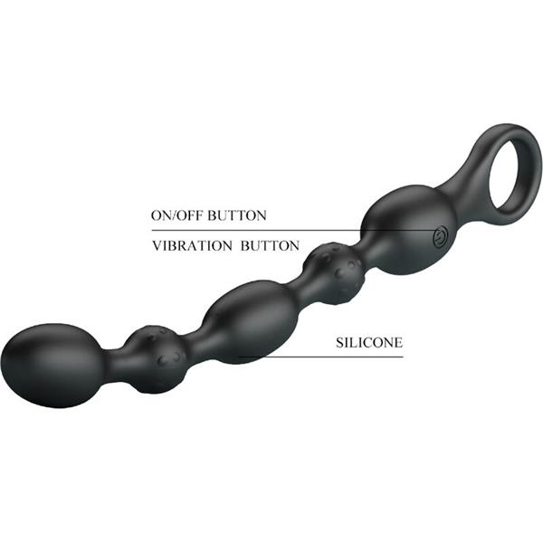 VAN ANAL BALLS 10 VIBRACIJA PUNJIVE SILIKONSKE