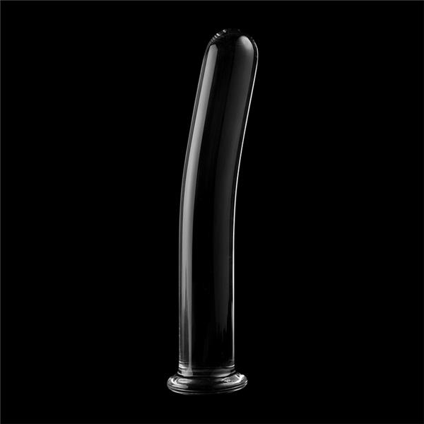 MODEL 8 DILDO BOROSILIKATNO STEKLO JASNO 14.5 CM -O- 2 CM