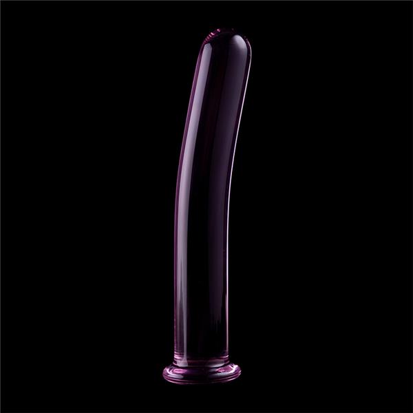 MODEL 8 DILDO BOROSILIKATNO STEKLO JASNO 14.5 CM -O- 2 CM