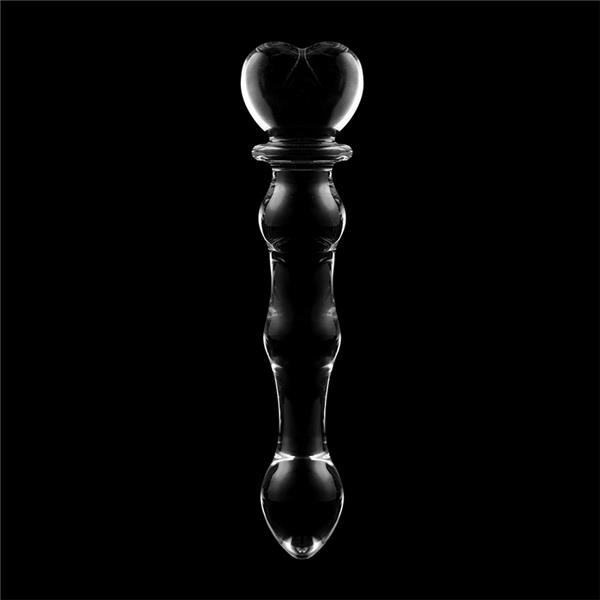 MODEL 21 DILDO OD BOROSILIKATNOG STAKLA PROZIRNO 20.5 CM -O- 3.5 CM