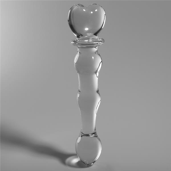 MODEL 21 DILDO OD BOROSILIKATNOG STAKLA PROZIRNO 20.5 CM -O- 3.5 CM