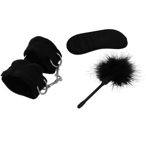 FETISH EROTIC PLAYSET 2 S LISICAMA, MASKOM I ČETKICOM