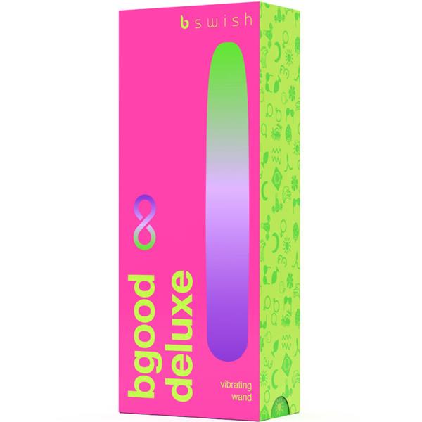 BGOOD INFINITE DELUXE RECHARGEABLE VIBRATOR BLUE SILICONE