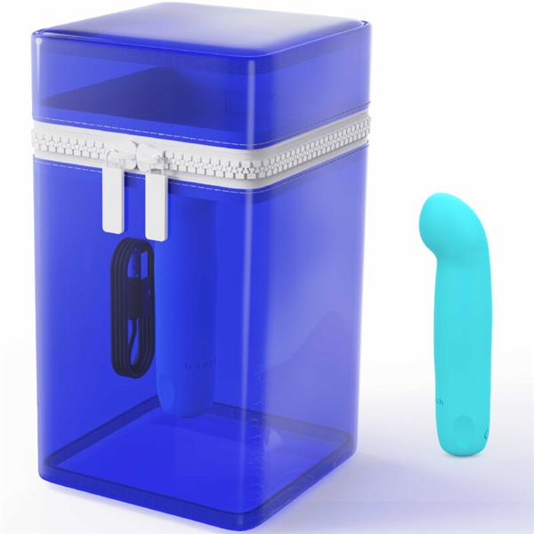 BCUTE CURVE INFINITE CLASSIC LIMITED EDITION BLUE SILICONE RECHARGEABLE VIBRATOR