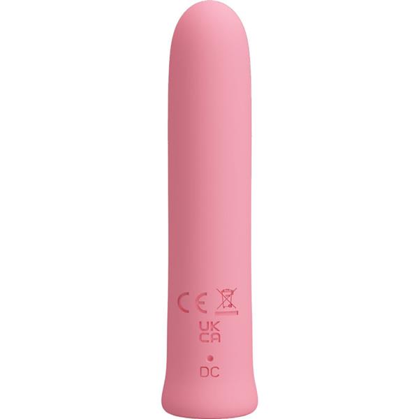CURTIS MINI SUPER POWER VIBRATOR 12 PINK SILICONE VIBRATIONS