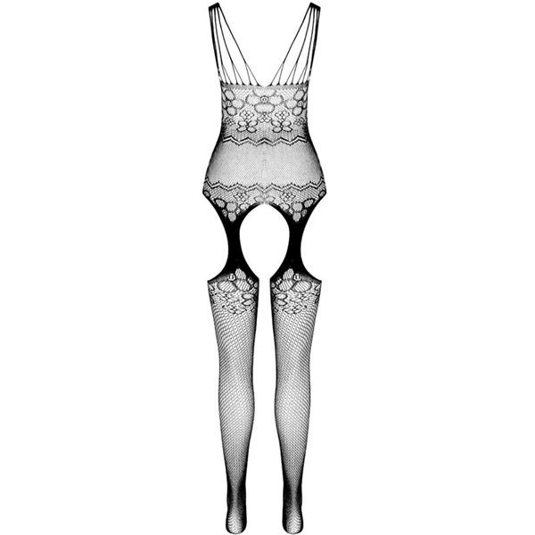 ECO COLLECTION BODYSTOCKING ECO BS004 BLACK