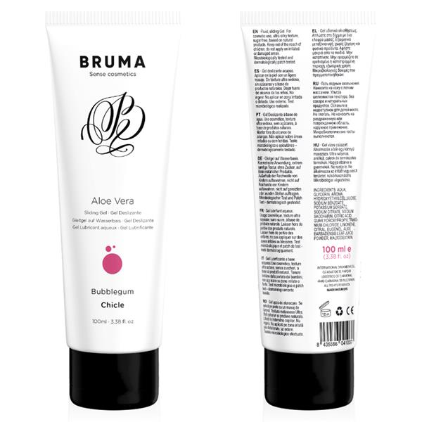 ALOE VERA SLIDING GEL BUBBLEGUM FLAVOR 100 ML