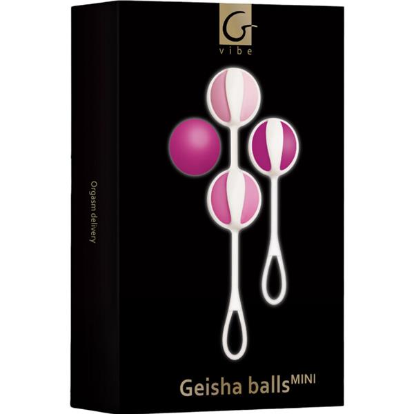 SET 4 GEISHA BALLS MINI PURPLE