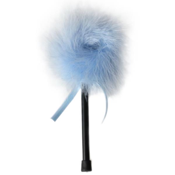 LIGHT BLUE MARABOU DUSTER