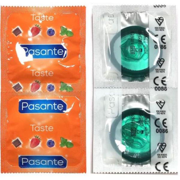 CONDOMS FLAVOR MINT BAG 144 UNITS