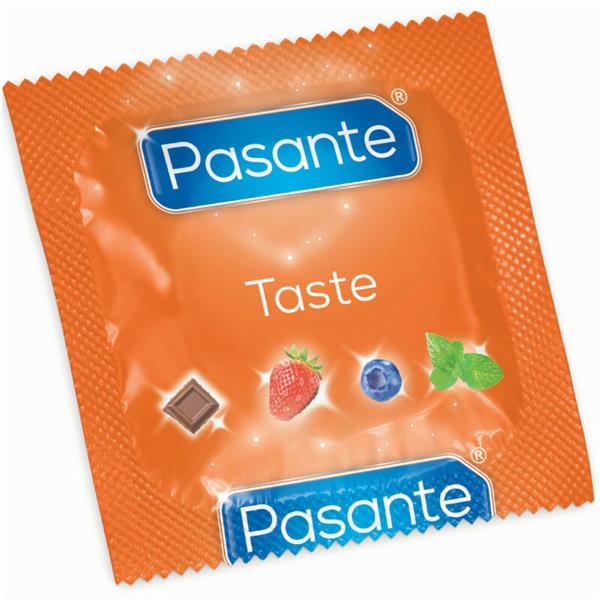 CONDOMS FLAVOR BLUEBERRY BAG 144 UNITS