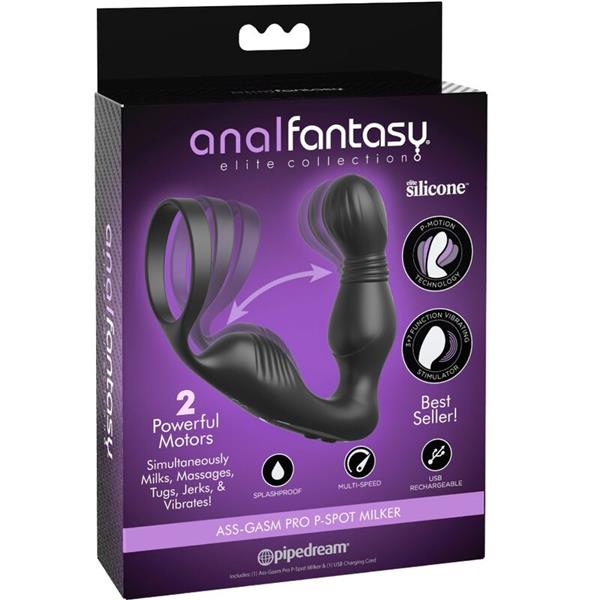 VIBRATING & RECHARGEABLE PROSTATE MASSAGER