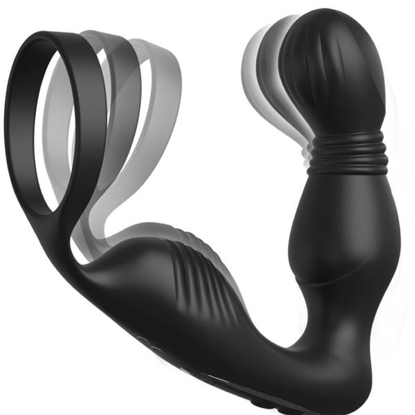 VIBRATING & RECHARGEABLE PROSTATE MASSAGER